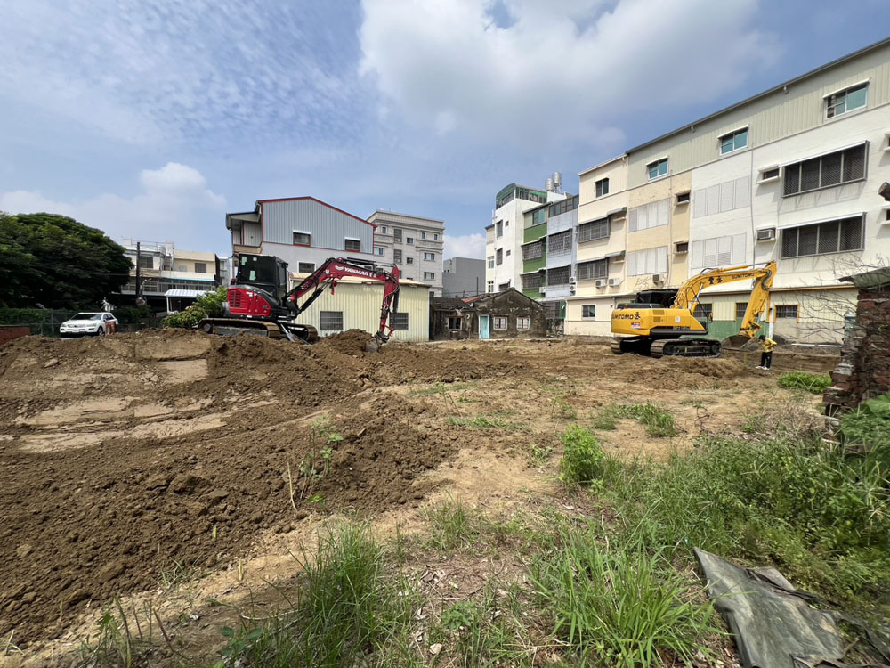 善化基礎開挖回填